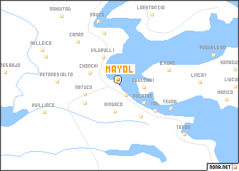 map of Mayol