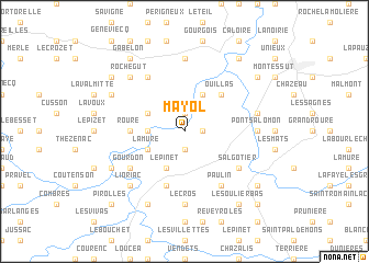 map of Mayol