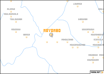 map of Mayombo