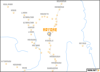 map of Mayomé