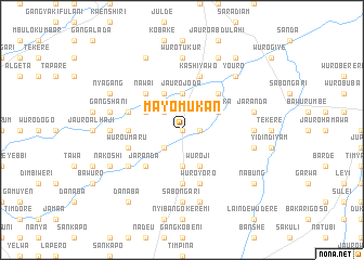 map of Mayo Mukan