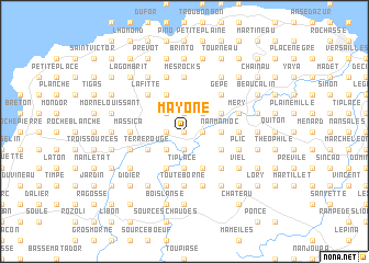 map of Mayone