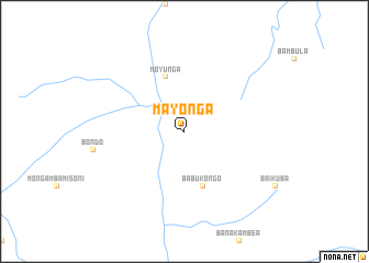 map of Mayonga