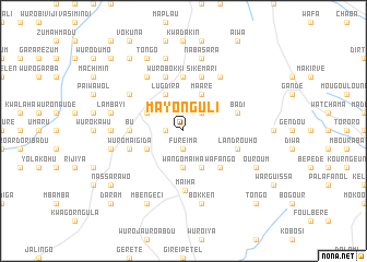map of Mayo Nguli