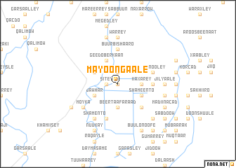 map of Mayoongaale