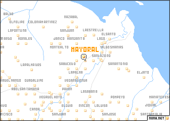 map of Mayoral