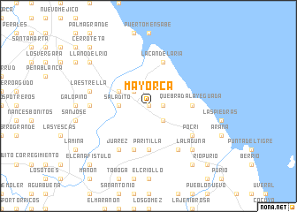 map of Mayorca