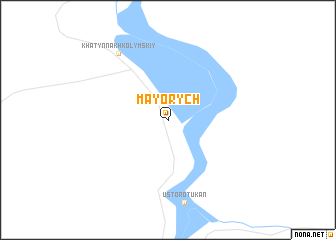 map of Mayorych