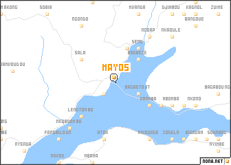 map of Mayos