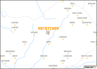 map of Mayo Tchap