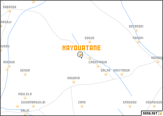 map of Mayouatane