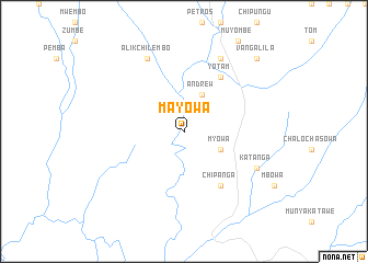 map of Mayowa