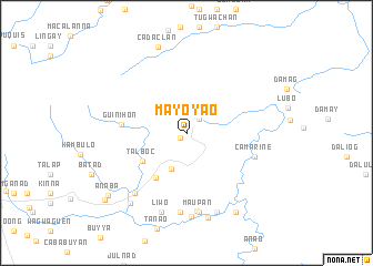 map of Mayoyao
