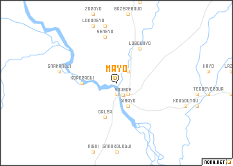 map of Mayo