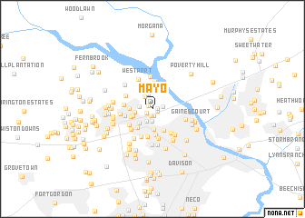 map of Mayo