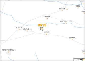 map of Mayo