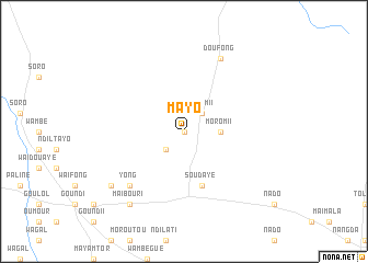 map of Mayo