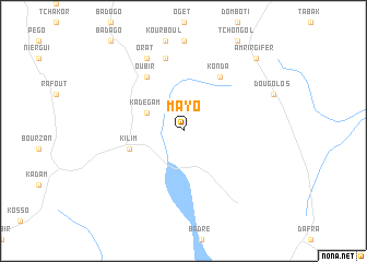 map of Mayo