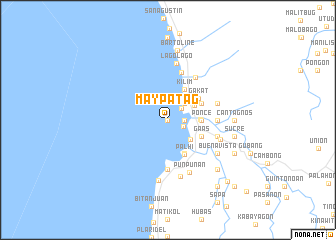 map of Maypatag