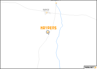 map of Maypens