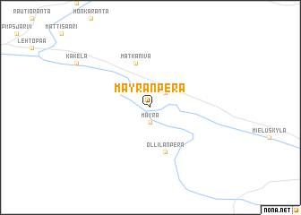 map of Mäyränperä