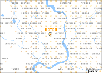 map of Mayra