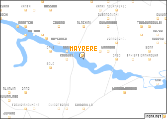 map of Mayréré