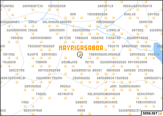 map of May Riga Saboa