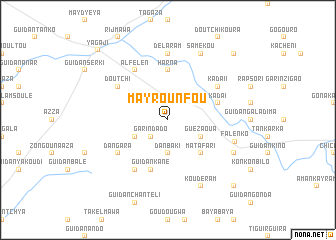 map of May Rounfou