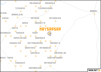 map of Maysapsap