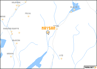 map of Maysar