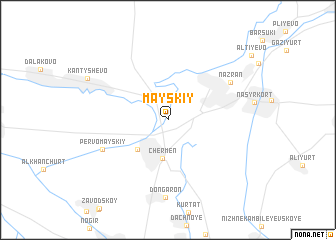 map of Mayskiy