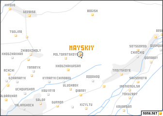 map of Mayskiy