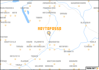 map of May Tafassa