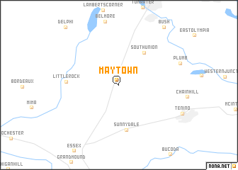 map of Maytown