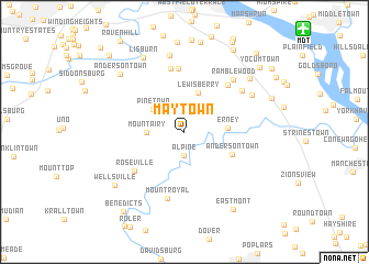 map of Maytown