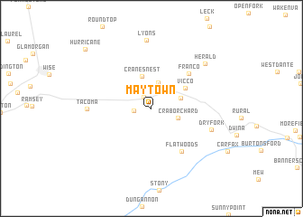 map of Maytown