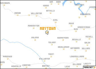 map of Maytown