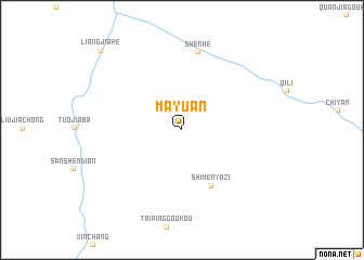 map of Mayuan