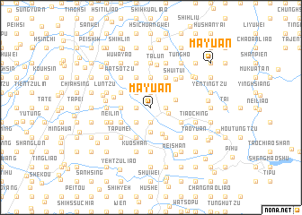 map of Ma-yüan