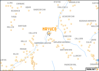 map of Mayuco