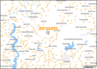 map of Mayu-dong