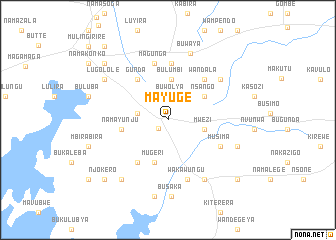 map of Mayuge