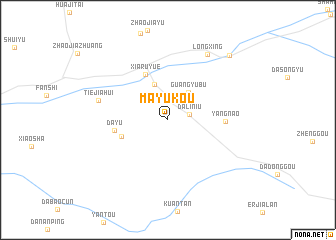 map of Mayukou