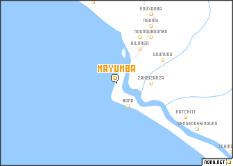 map of Mayumba