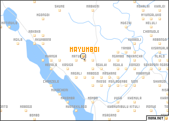 map of Mayumboi