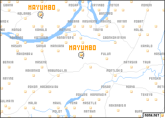 map of Mayumbo