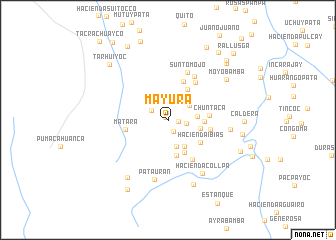 map of Mayura