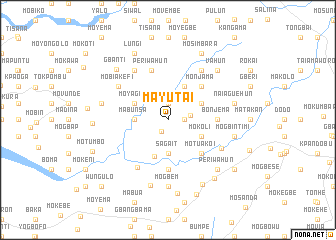 map of Mayutai