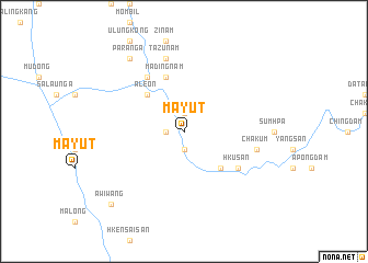 map of Mayut